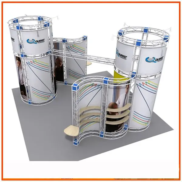 Shanghai new high quality modular and portable truss exhibition booth