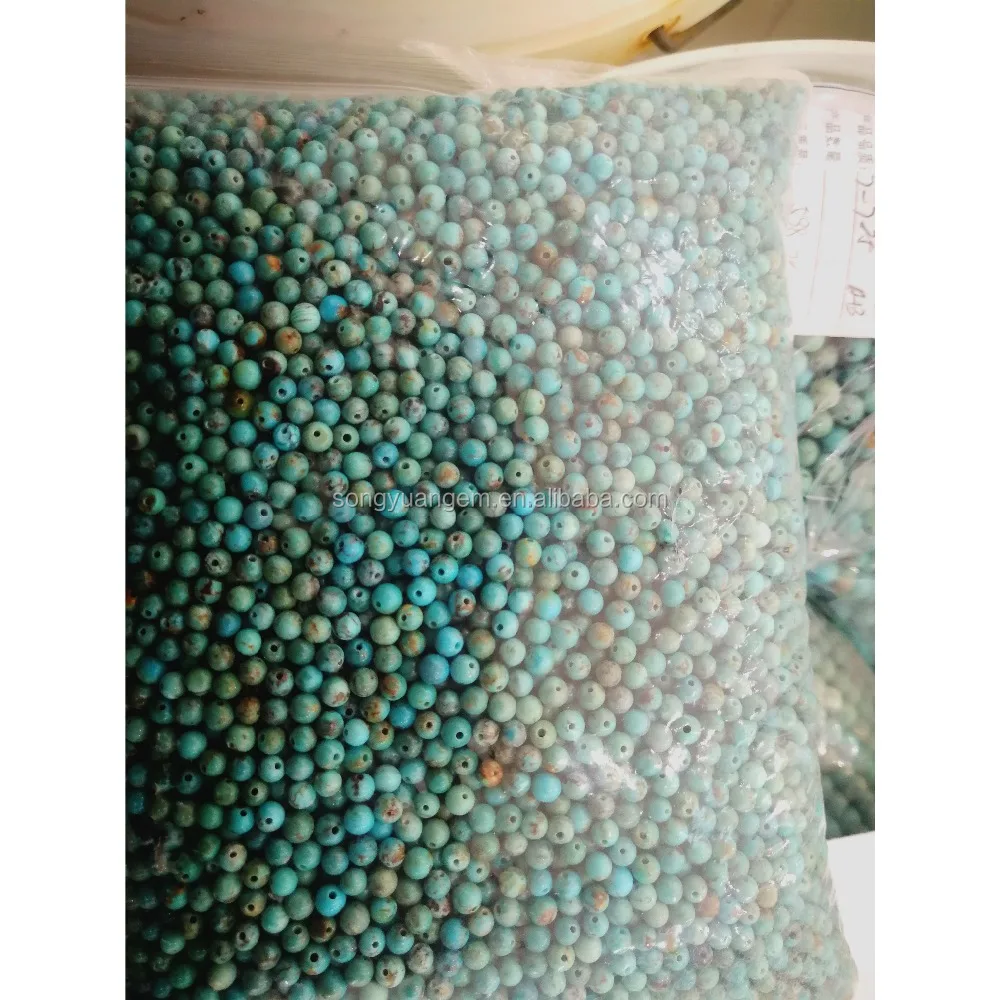 iran gemstone turquoise stone beads, green turquoise beads for jewelry making