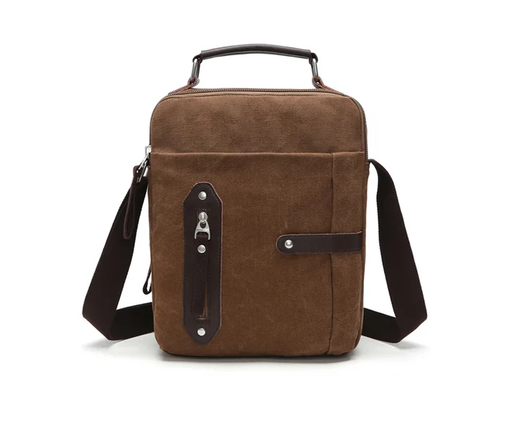 Unisex Canvas Crossbody Bag Men shoulder bag