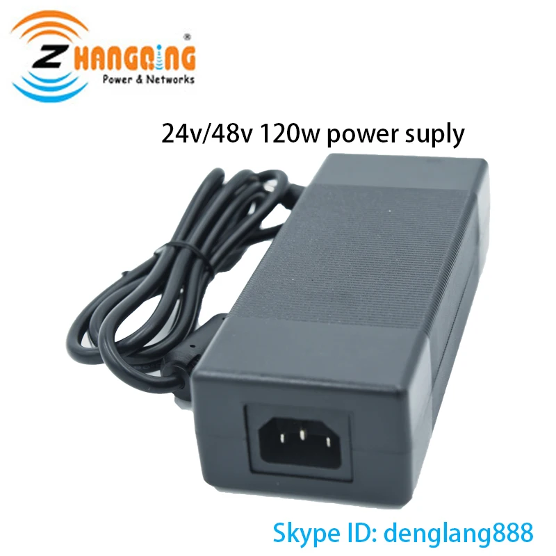 Rack mount Passive poe injector 24v 120w poe panel 16 port for Passive POE WiFi AP