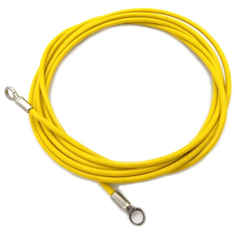 2.5mm tension hoists capstan wire rope winch cable with strength hook