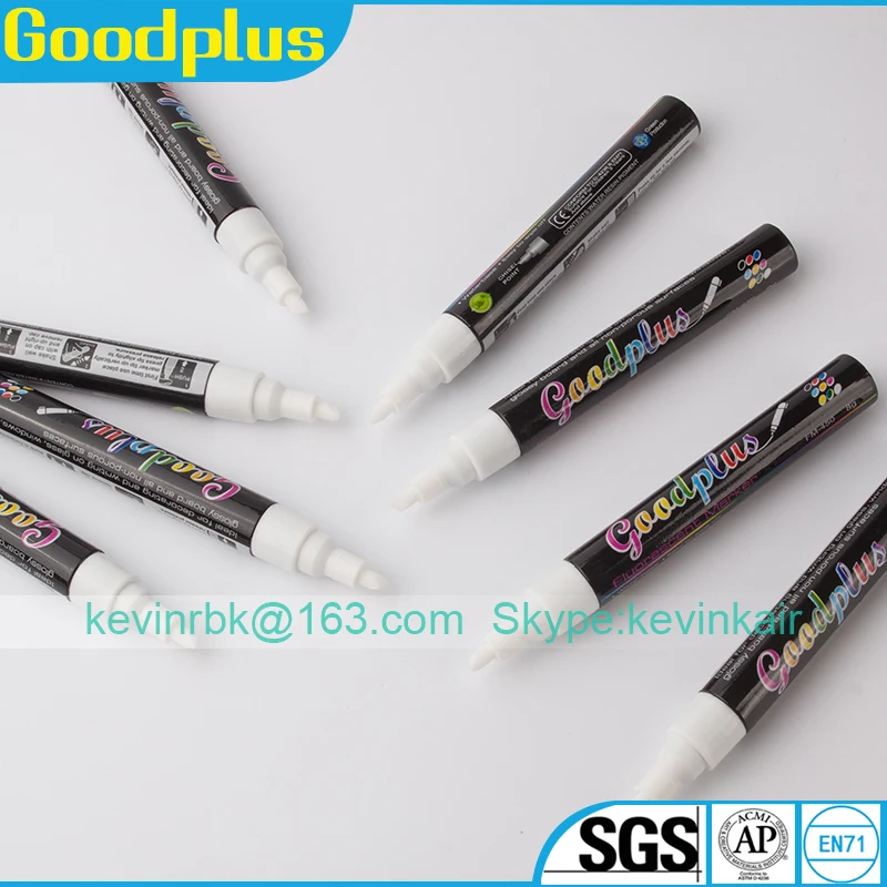 Artline Chalk Marker -6mm white color Washable Liquid Chalk Markers dry erase chalk markers