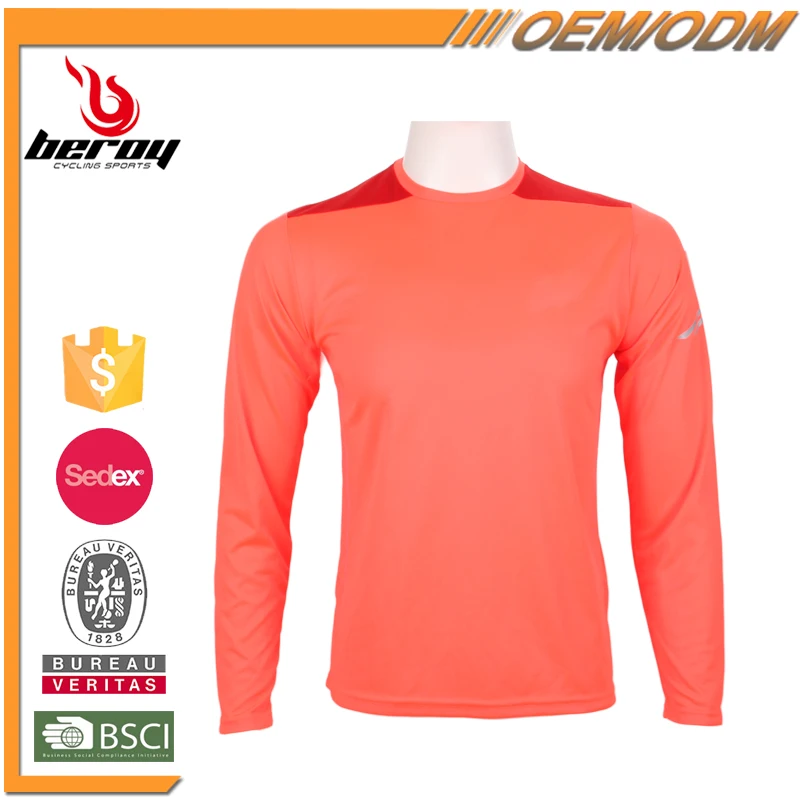 BEROY оптовая dri fit запуск рубашки, Обычай работает одежда для мужчин