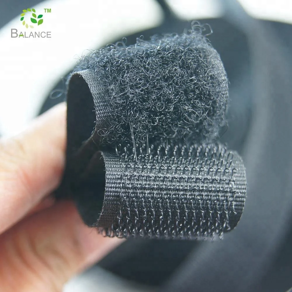 custom sizes stretch hook loop fastener tape/fabric magic tape