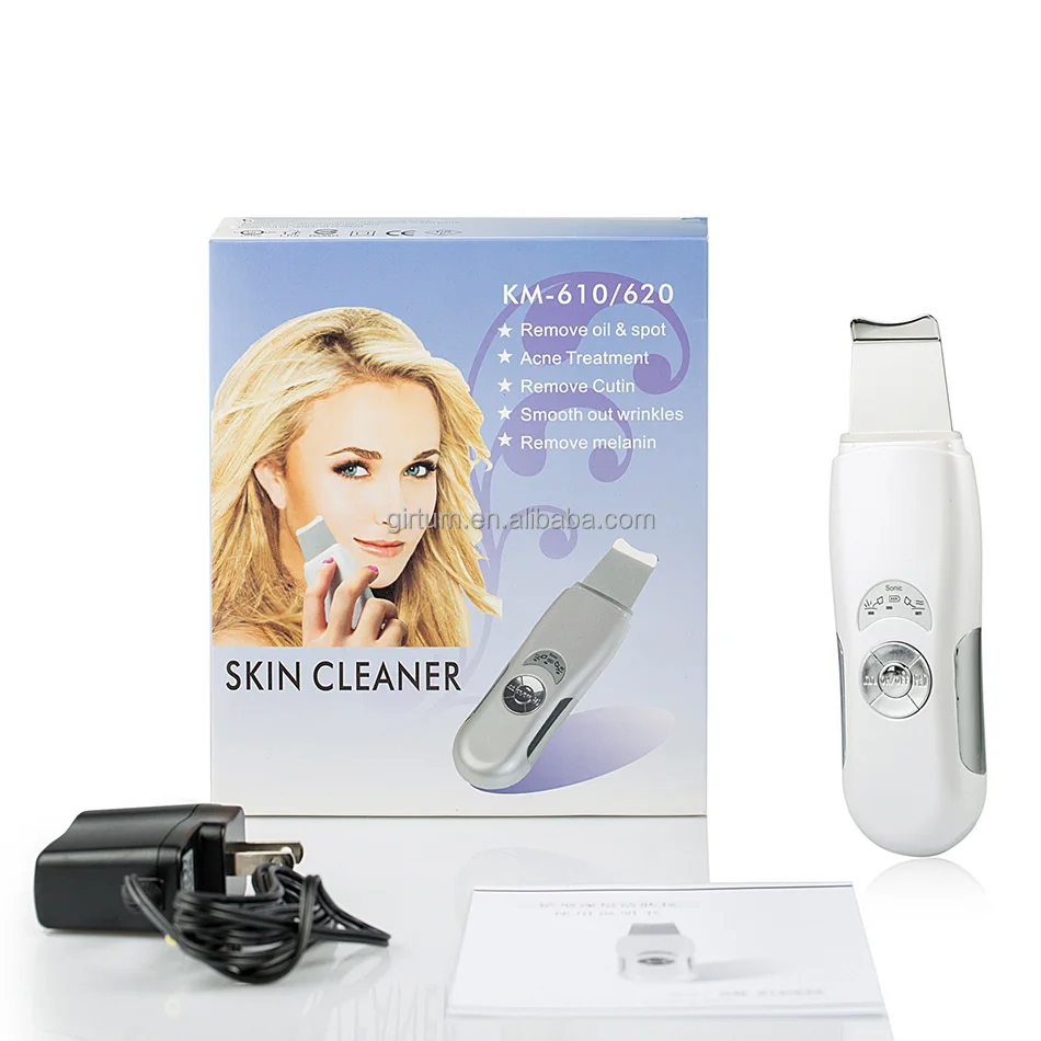 ultrasonic beauty facial skin scrubber machine