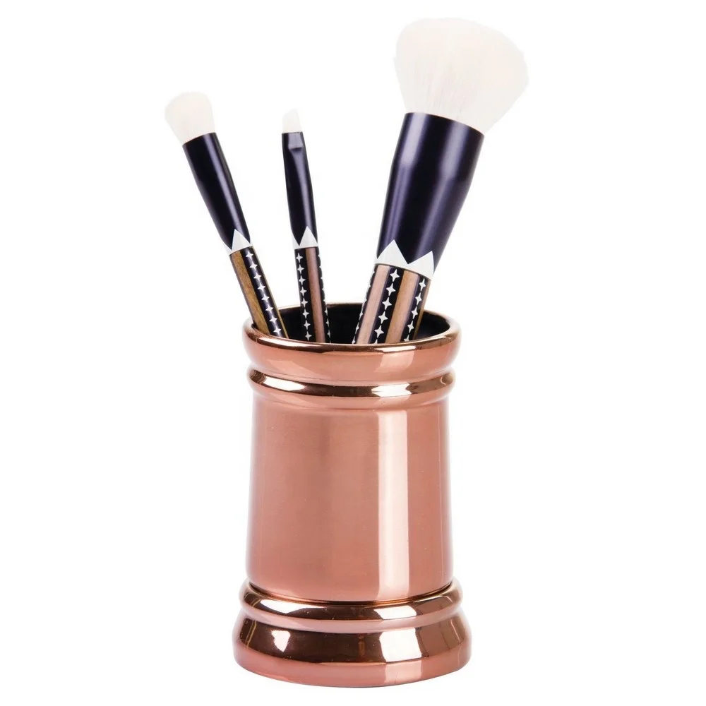 China Manufacturer Supplier Home Bathroom Fittings Accessories Toilet Countertops Decor Rose Gold Plated Bath Accessory Set