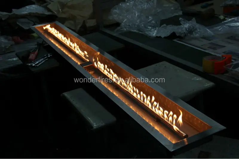 Квадратная/круглая/прямоугольная газовая каминная горелка в комплекте