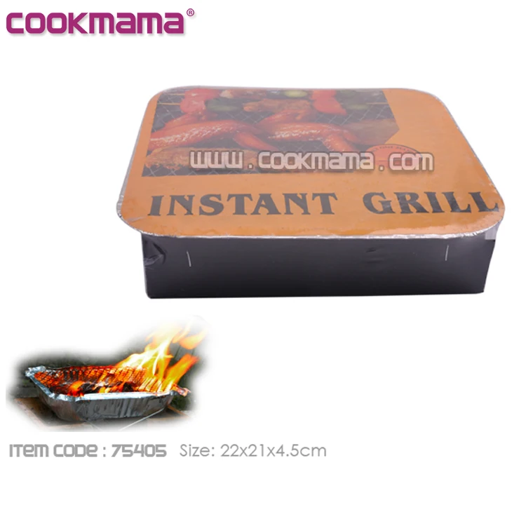Smokeless Disposable bbq Charcoal Grill Instant Grill