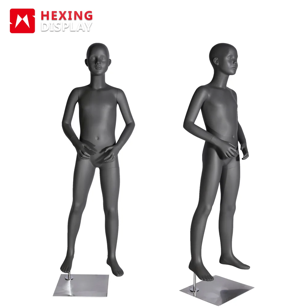 Teenagers Clothes Display FRP Children Kids Mannequin