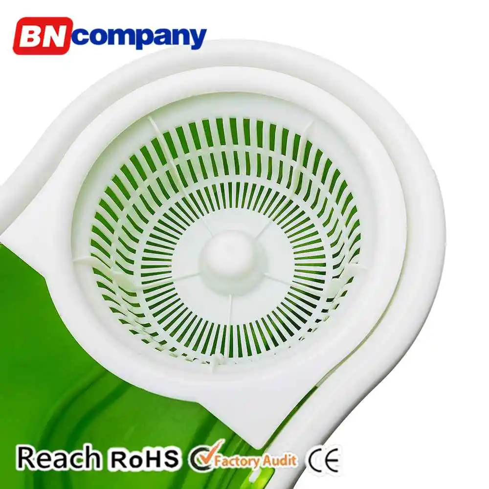 BNcompany Home Easy Floor Rotating Mop Washing Pedal Cleaning Bucket