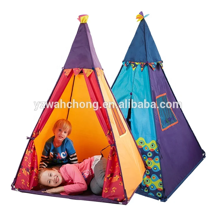 
Eco-friendly Children Game Indian Teepee Tent For Kids 