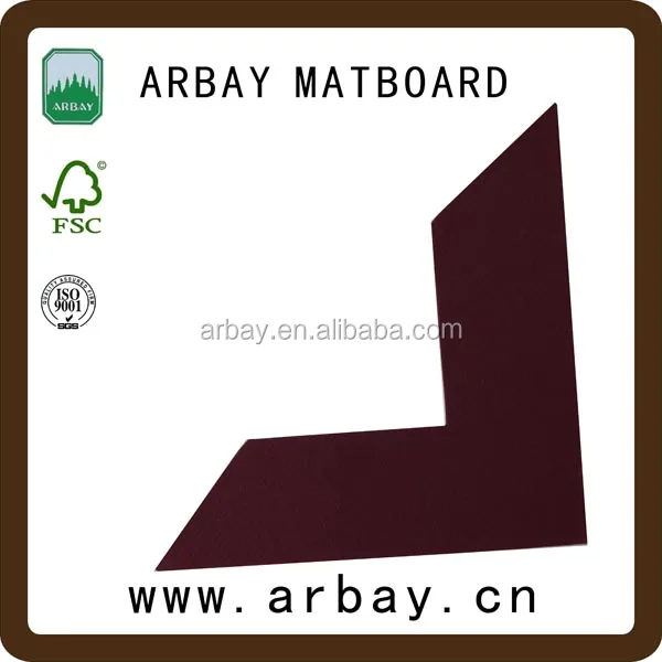 
high quality precut or uncut acid free custom collage mat board/pictur frame matboard/art frame matboard 
