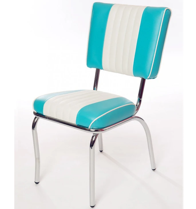 Классический ретро-стул для кухни и столовой, стулья для ресторана, американская ретро-закусочная