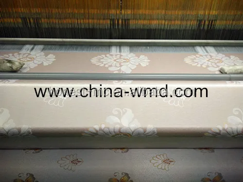 Qingdao air jet jacquard loom weaves good quality fabric machine