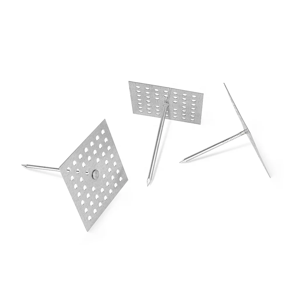 Industry System Self Adhesive Perforated Base Insulation Pins