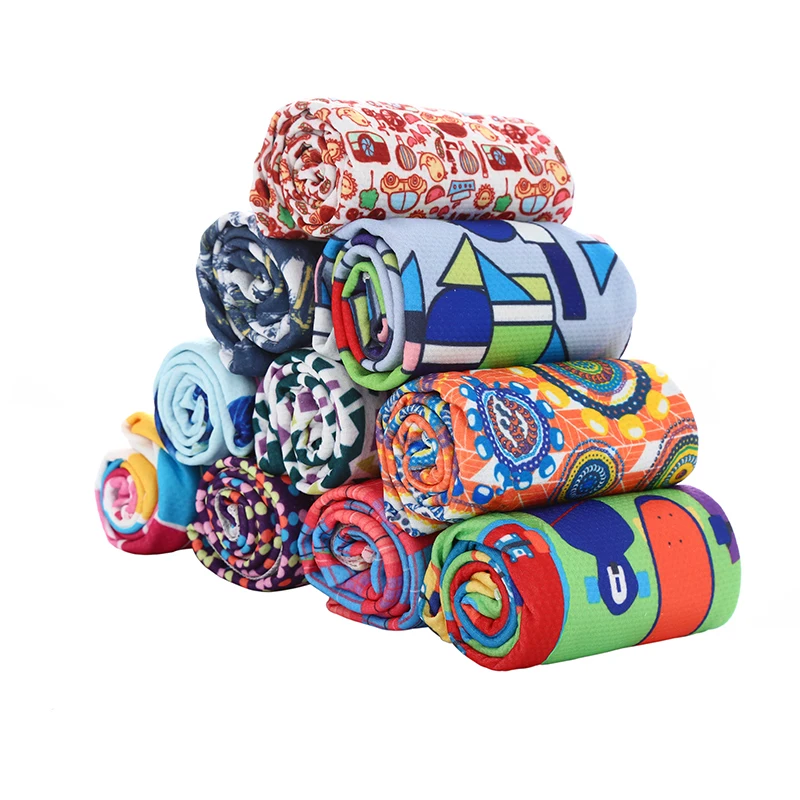 
 Модное, изготовленное на заказ, освежающее охлаждающее волшебное холодное полотенце с полипропиленовым мешком  