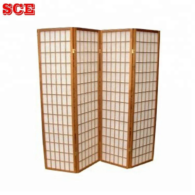 Modern 6ft Pine Wood Folding Screens MDF Fabric Room Divider Metal Technique Art Design Living Room Decorative Partitions