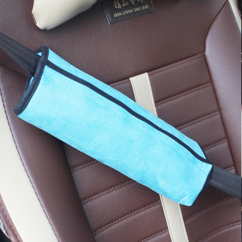 
Children Baby Safety Strap Plush Soft Headrest Neck Support Pillow Shoulder Pad for Car Safety Seatbelt,Car Belt Pillow 