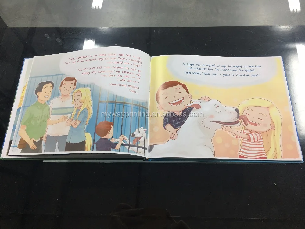 Customized style printing children book