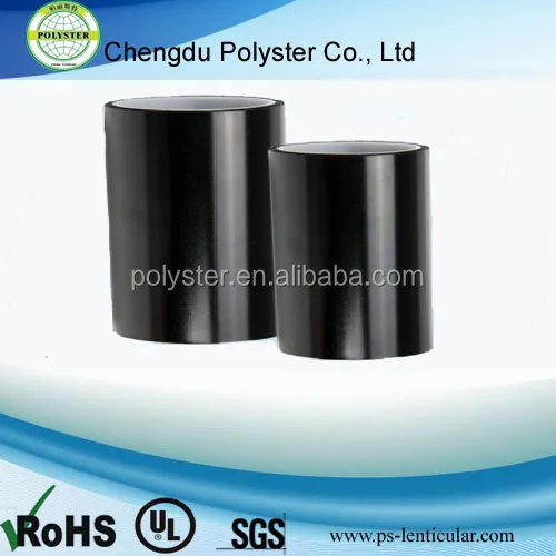 0.175mm UL94 V0 black flame retardant Polycarbonate film electrical insulation material