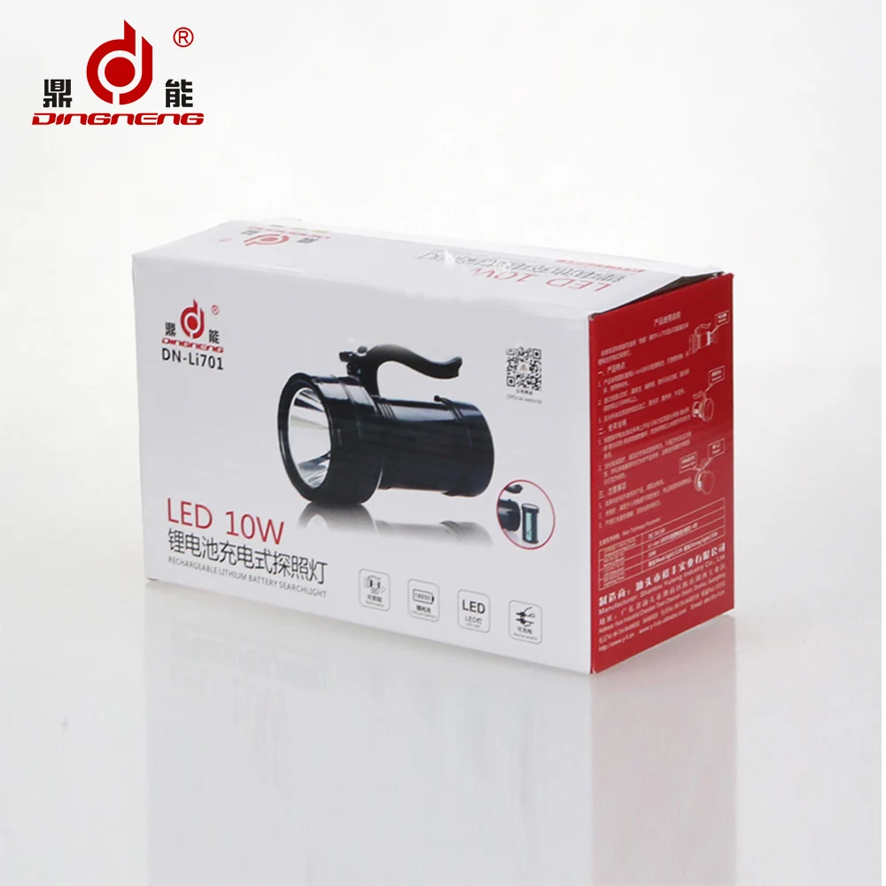 Dingneng Hot sell manufacturer classic strong power ray but cheap flashlight torch