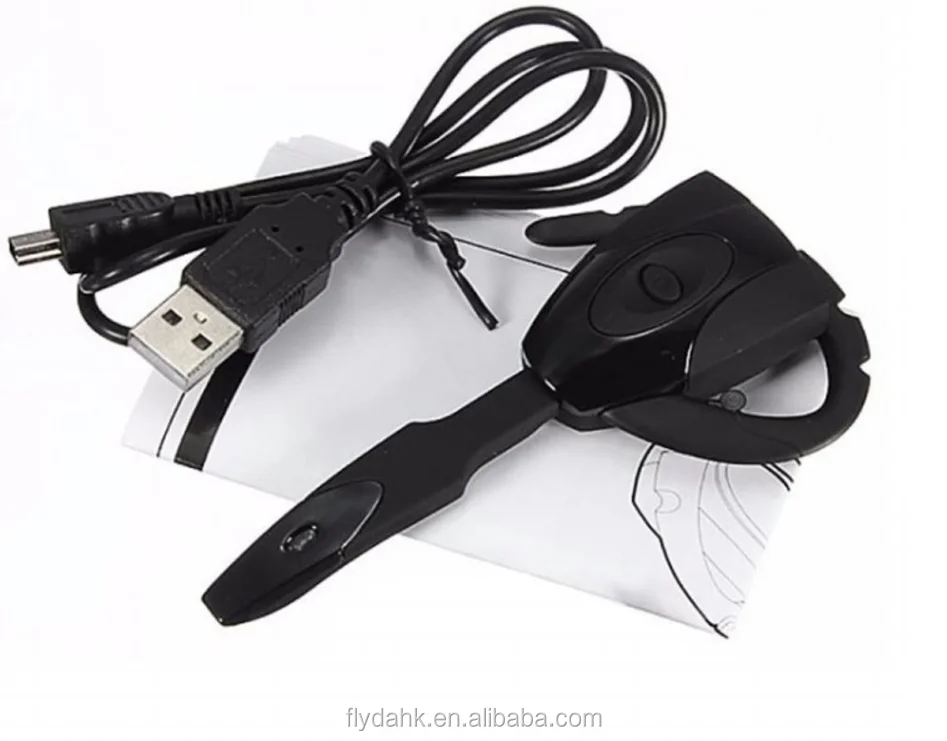 EX-01 Portable In-ear Wireless Sports Gaming Headset Earphone Handsfree with Mic for PS3 Smartphone Tablet PC
