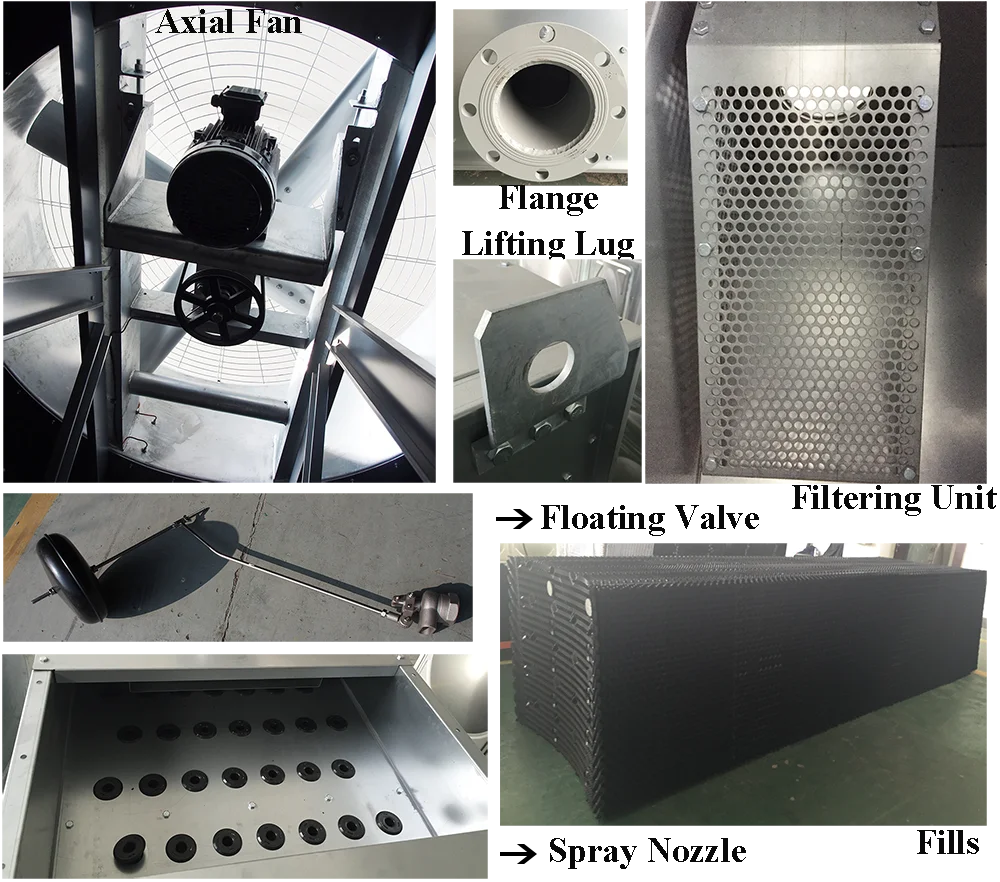 Top Cost Performance FRP Square Water Cooling Tower