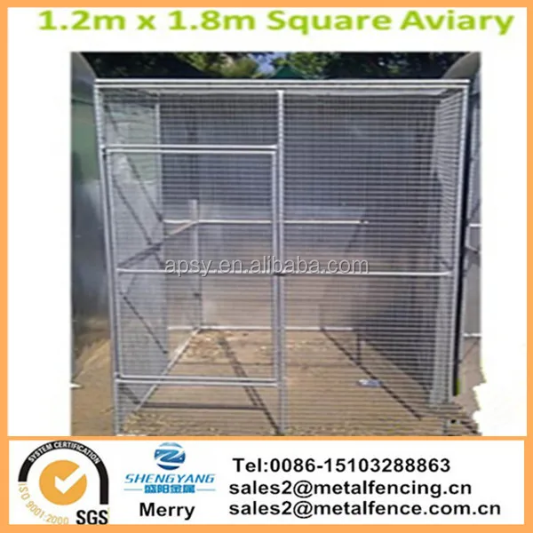 0 9 м в ширину x 1 8 глубину половинчатая оцинкованная листовая квадратная птица