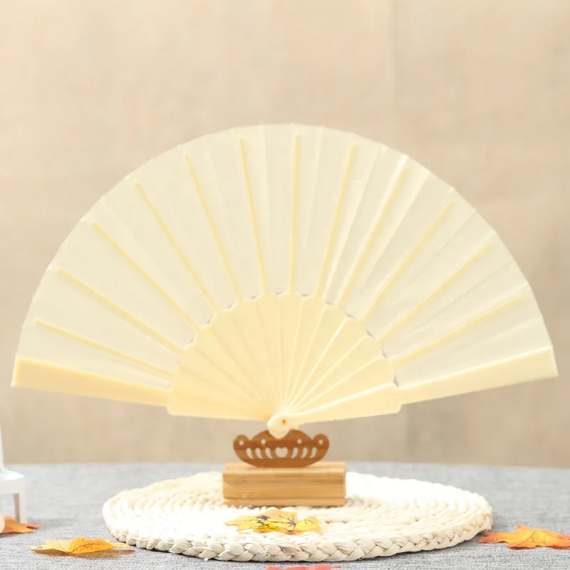 
Spanish style plastic crafts hand fan 