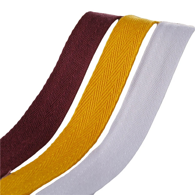 Custom Color Cotton Webbing for 20mm 25mm 38mm 50mm