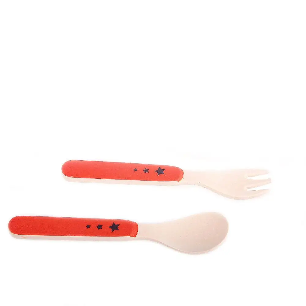 5pc Dinnerware Sets 100% Biodegradable Bamboo Fiber Children Dinnerware Set for Kids