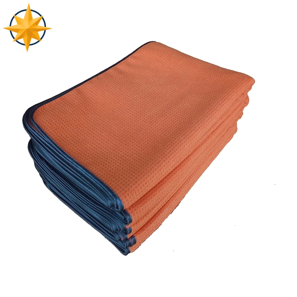 embroidery microfiber waffle golf towel