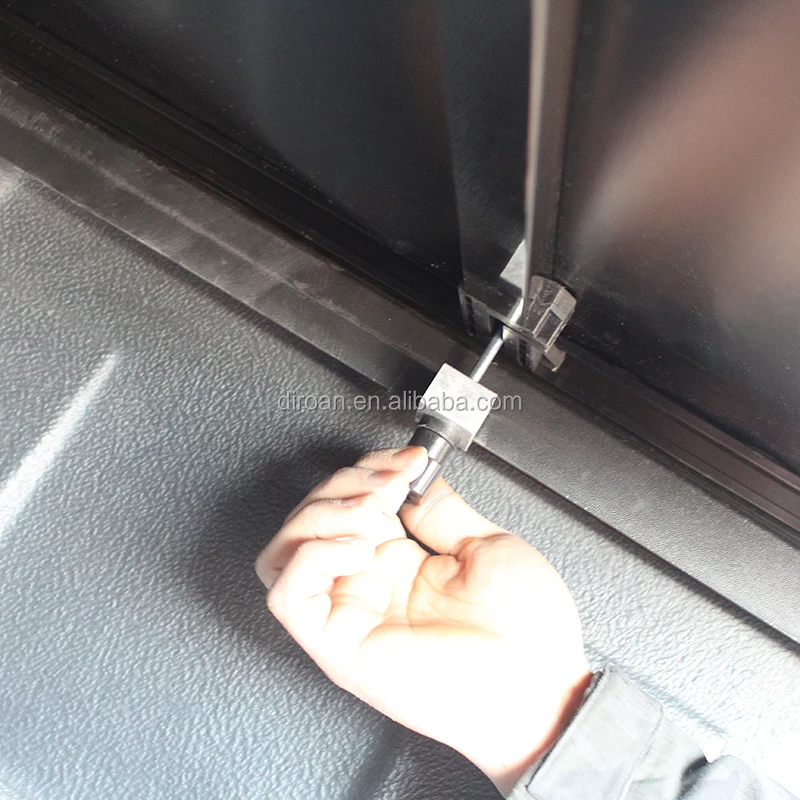 DIROAN  Hot Quality Pick Up Bed Tonneau Cover 4X4 Electric Truck Bed Hard  f150 gmc ram