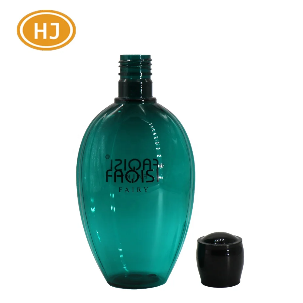 
High quality Oval Shape 300ml Empty Plastic PET Bottle 