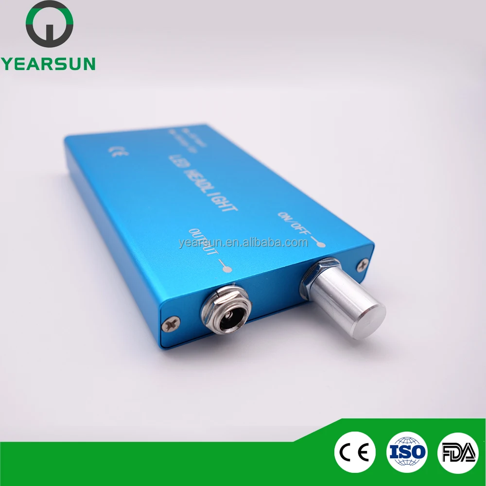 
YEARSUN 2.5X 3.5X medical surgical binocular loupes magnifying glasses with LED headlight 