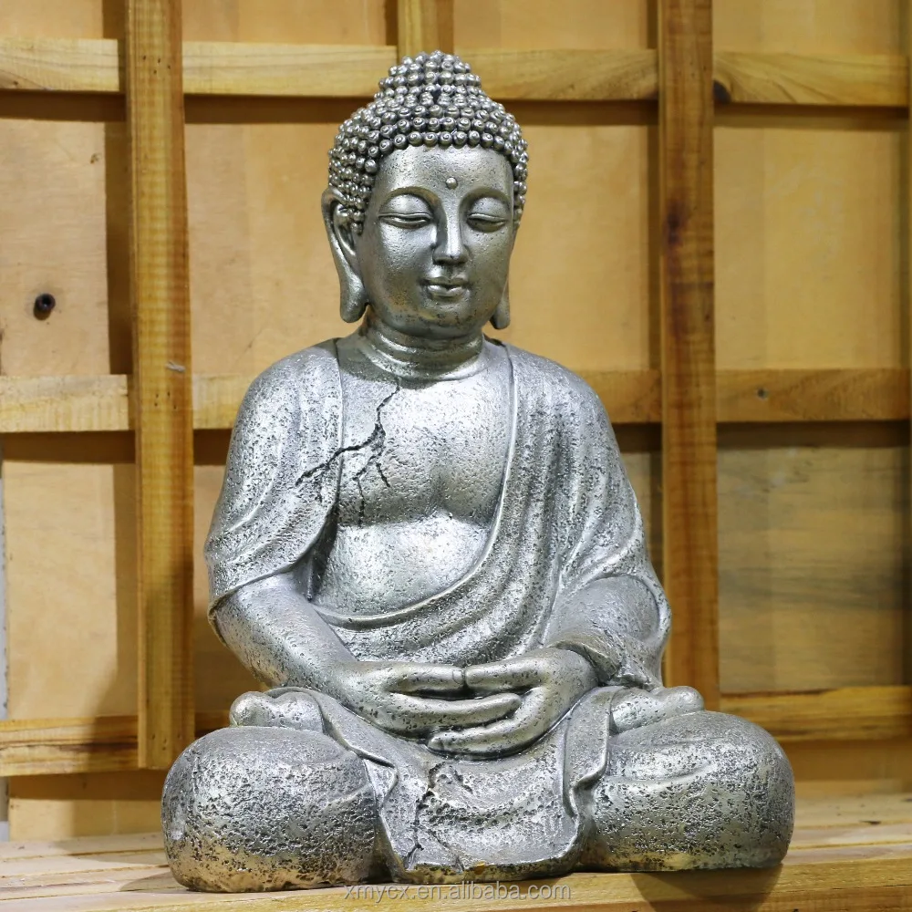 Hand carved magnesium oxide garden buddha stone statues for sale