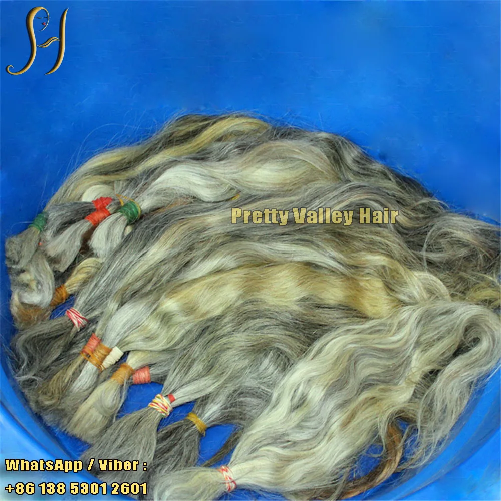 cuticle aligned 100% virgin slavic gray hair bundle