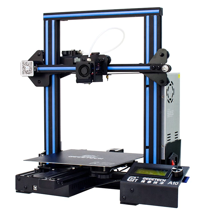 Geeetech  impressora 3d A10 aluminum 3d metal printer 2004LCD Mage 2560 Control Board in digital printer 3d printer