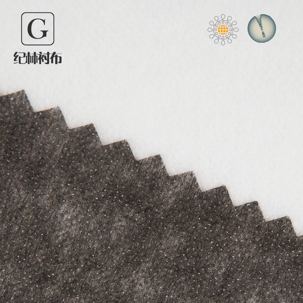 
Hot selling non woven microdot fusible woven fusing interlining 