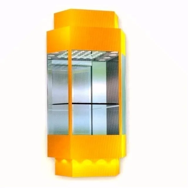 New outside German technology Capsule Lift solar panoramic small shaft glass elevator