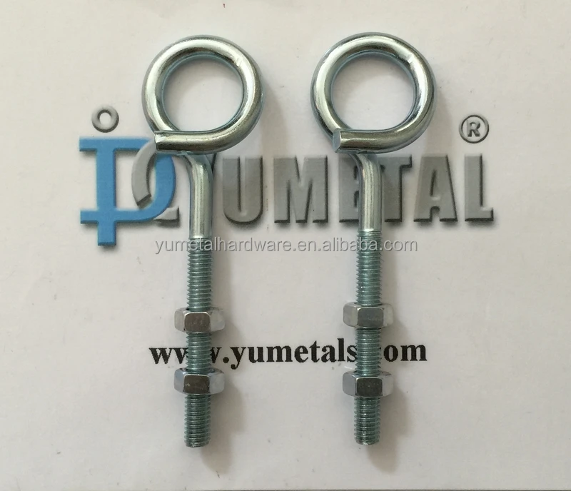 Electric Galvanized Metal Ceiling Hook With Metric thread