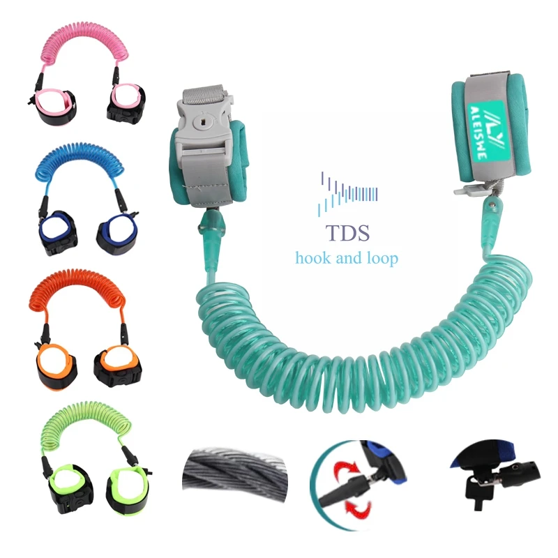 Высококачественный Регулируемый защитный браслет для детей с защитой от потери