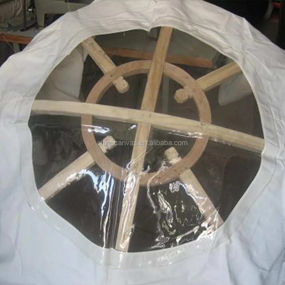 unique Mongolian yurt tent ger used in resort and holiday village