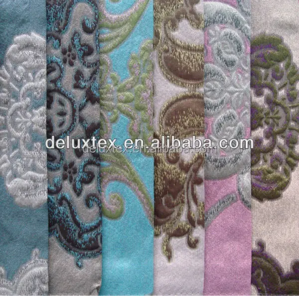 Back furniture covering sofa cushion jacquard tapestry fabric