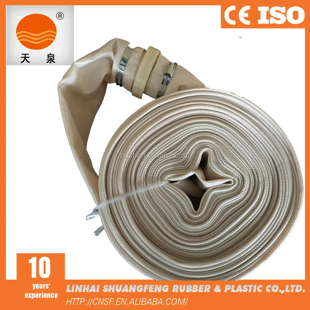 3 Inch 10Bar Pvc Lining Layflat Fire Hose/Pvc Flexible Made In China