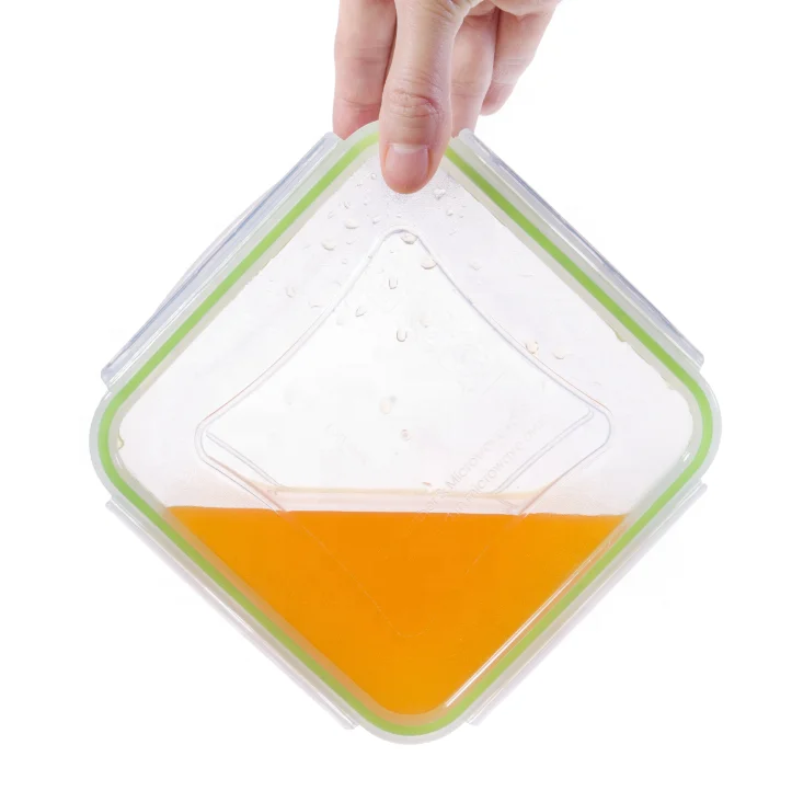 BPA Fee Plastic 7 IN 1 Nesting Airtight Lids,  Food Storage Containers Boxes, Clear