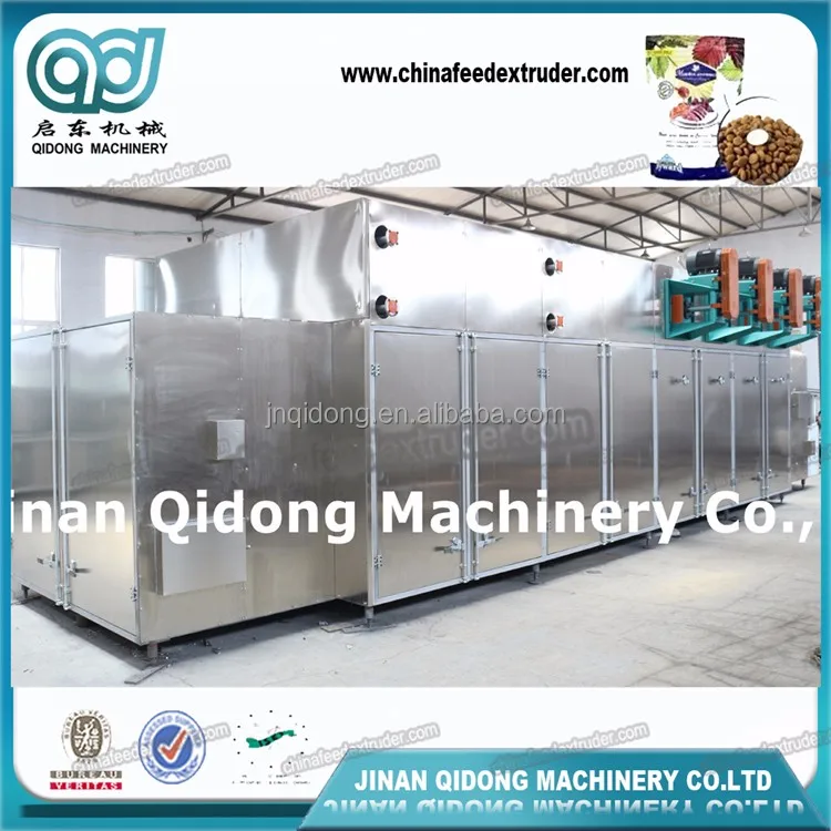 2018 Jinan Qidong new high effficency stainless steel animal feed dryer