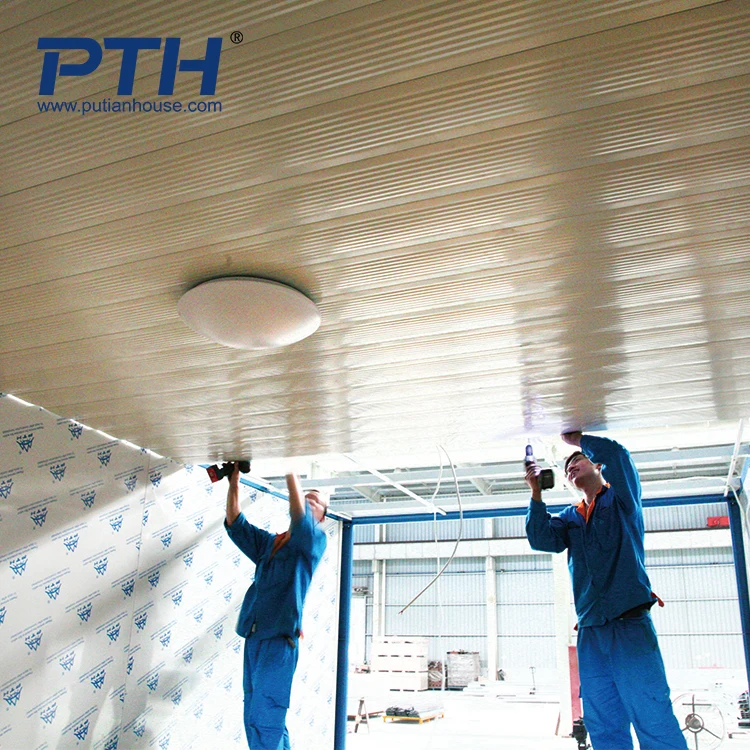 Factory price Detachable container houses steel prefabricated home high quality 20ft flat pack container house kit for sale