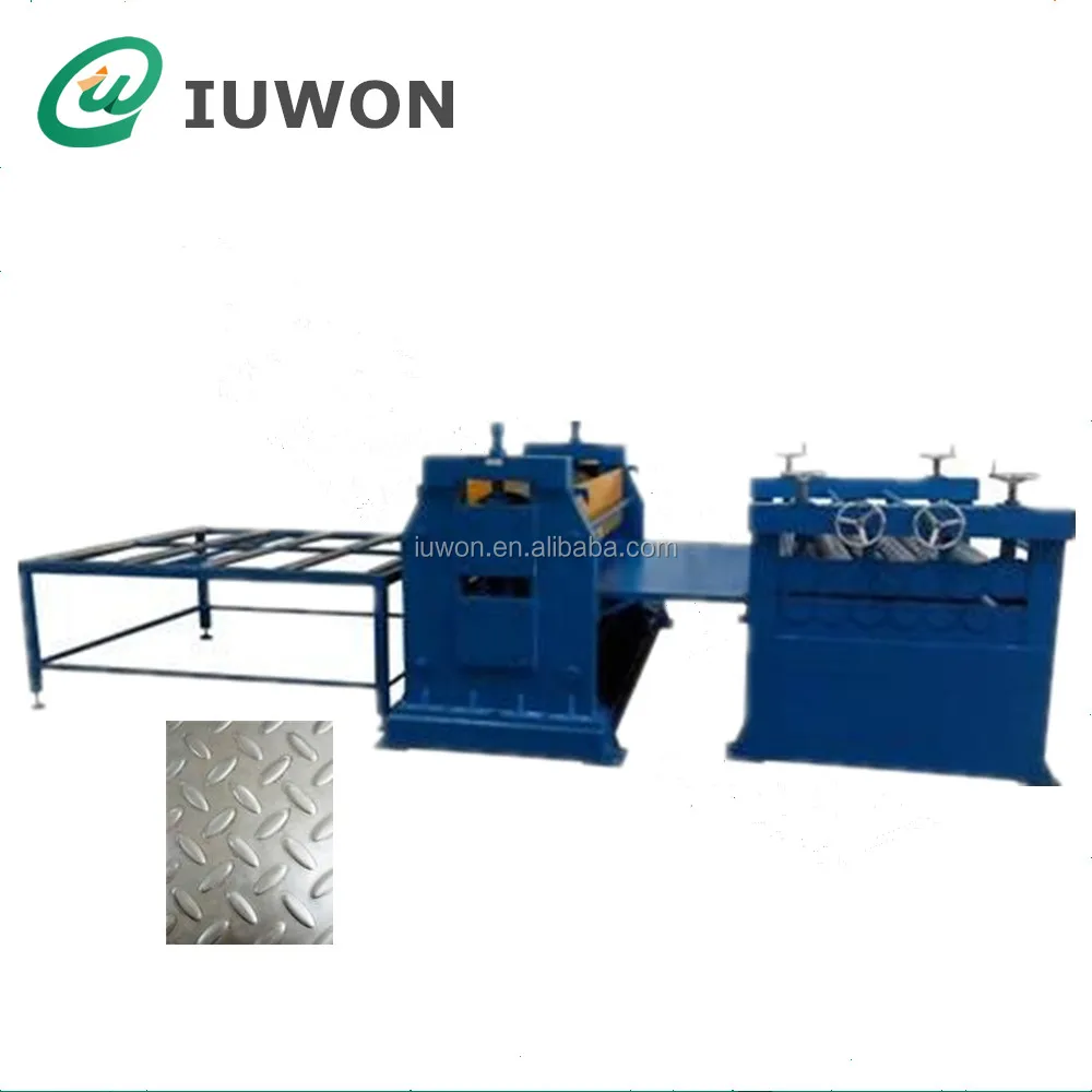 Metal Aluminium Insulating Sheet Coil Embossing Machine