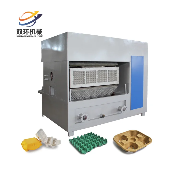 Automatic alveoles eggs trays egg box thermoforming machine